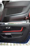 2015-2021 Mustang DynaCarbon™ 4 PCS Carbon Fiber Front/Rear Door Panel