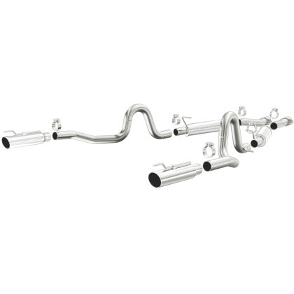 1994-1998 Mustang GT and Cobra Magnaflow Competition Series Cat-Back Exhaust with Polished Tips