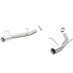 2005-2009 Mustang GT and GT500 Magnaflow Race Series Axle-Back Exhaust with Polished Tips