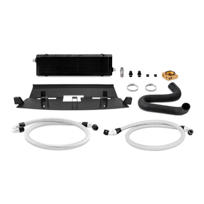2018-2023 Mustang GT Mishimoto Black Thermostatic Oil Cooler Kit