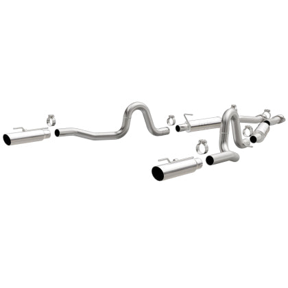 1999-2004 Mustang GT and Mach 1 Magnaflow Competition Series Cat-Back Exhaust with Polished Tips