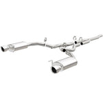 2015-2021 Mustang EcoBoost without Active Exhaust Magnaflow Street Series Cat-Back Exhaust with Polished Tips