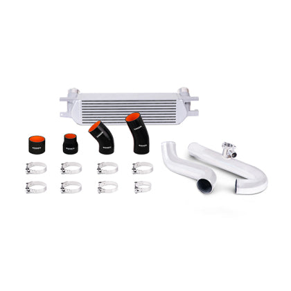 2015-2021 Mustang EcoBoost Mishimoto Silver Performance Intercooler Kit with Polished Piping
