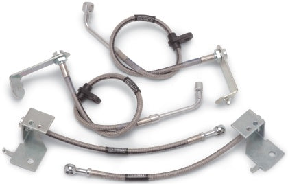 2005-2014 with ABS Russell Front and Rear Stainless Steel Braided Brake Line Kit