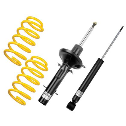 2005-2014 Mustang V6 and GT ST Suspension SportTech Shock, Strut and Lowering Spring Kit