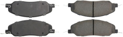 2005-2010 Mustang V6 and GT StopTech Street Select Ceramic Brake Pads Front Pair