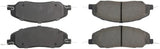 2005-2010 Mustang V6 and GT StopTech Street Select Ceramic Brake Pads Front Pair