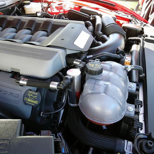 2015-2017 Mustang GT Plug N Play SC Oil Catch Can Separator