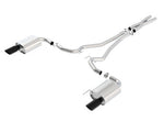 2015-2017 Mustang GT Borla ATAK Cat-Back Exhaust with Black Chrome Tips