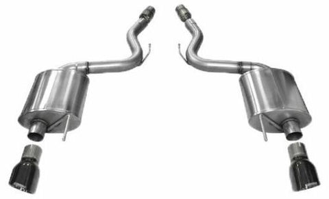 2015-2017 Mustang GT Corsa Touring Axle-Back with Black Tips