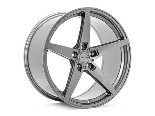 2005-2022 Mustang Velgen VF9 Classic5 V2 Gloss Gunmetal Wheel 20x9.5