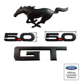 2015-2021 Mustang GT Black Out Emblem Package Ford Officially Licensed
