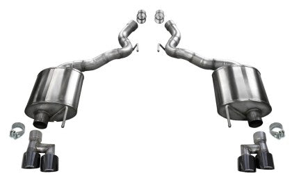 2018-2023 Mustang GT Convertible Corsa Sport Axle-Back Exhaust Non Active