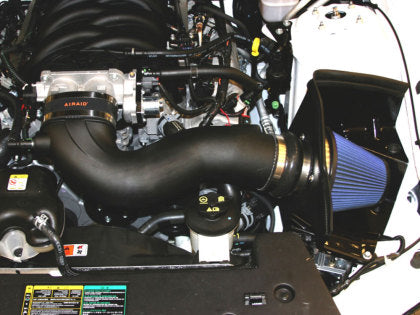 2011-2014 Ford Mustang GT 5.0L Airaid Race Only (No MVT) MXP Intake System w/ Tube (Dry / Blue Media)