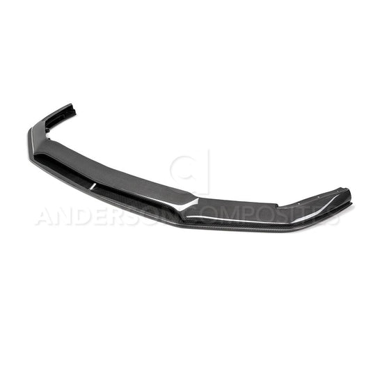 2018-2023 FORD MUSTANG TYPE-AR CARBON FIBER FRONT CHIN SPLITTER (PP1)
