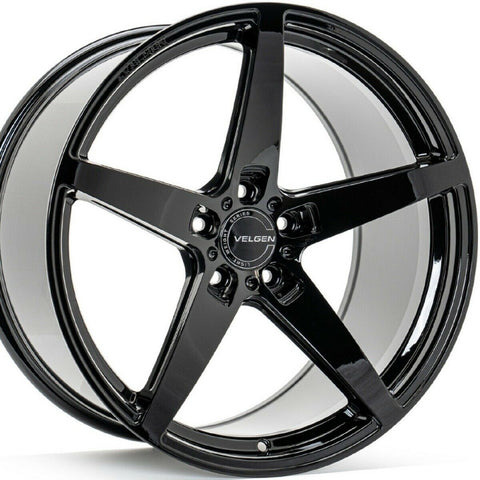 2005-2021 Mustang Velgen Classic5 V2 Gloss Black Wheel 20x10