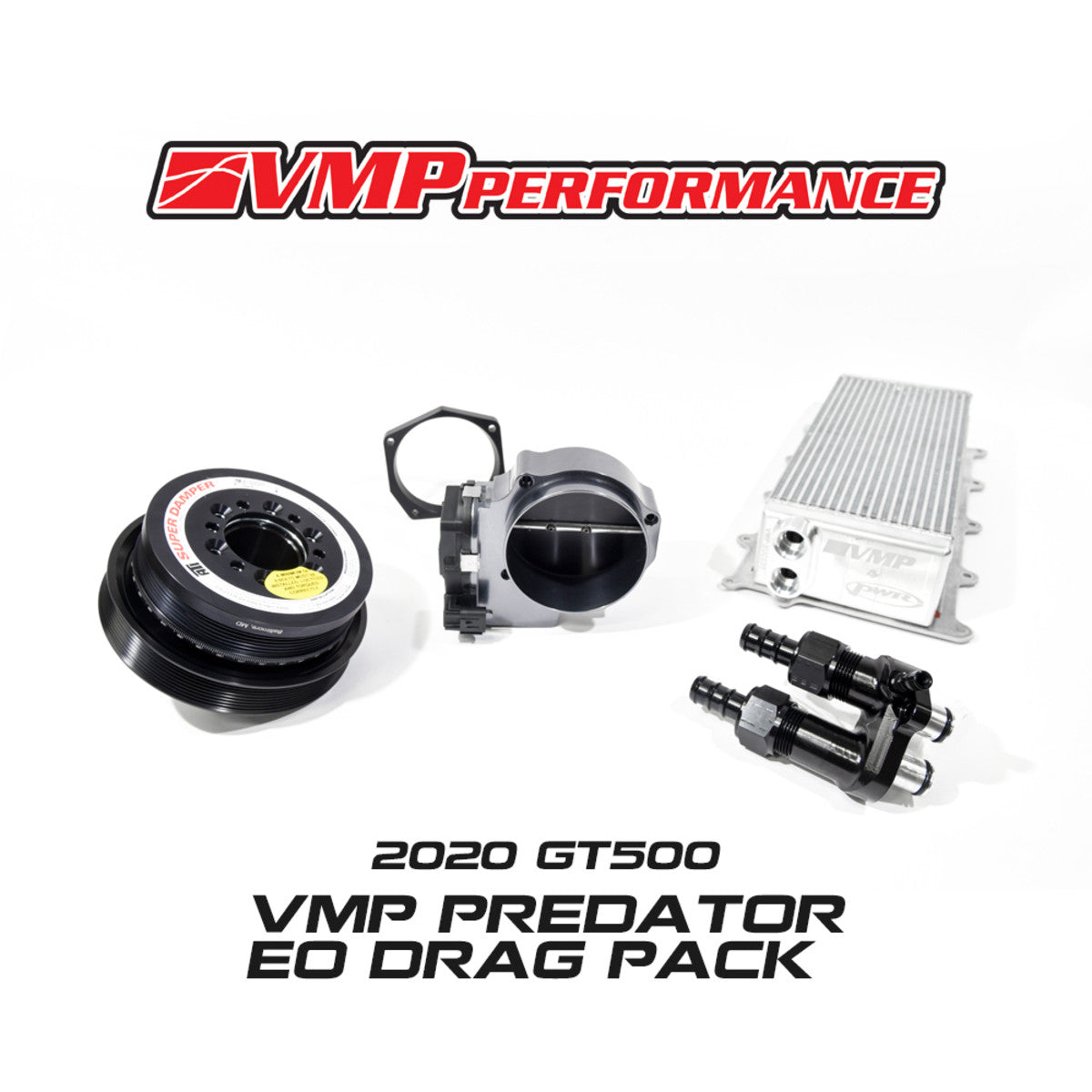 2020 GT500 VMP Predator EO Drag Pack with 20% OD Lower and -16AN Water Manfoild