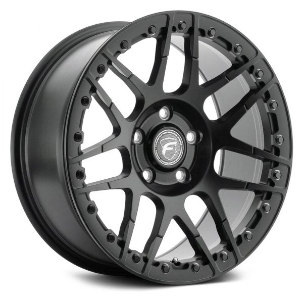 1979-2004 Mustang Forgestar F14 Satin Black Beadlock 15x10