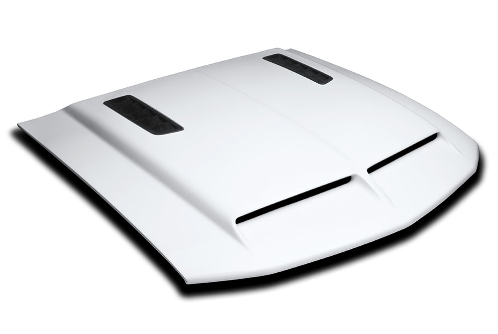 2005-2009 Mustang Cervinis Ram Air Hood With Louvers