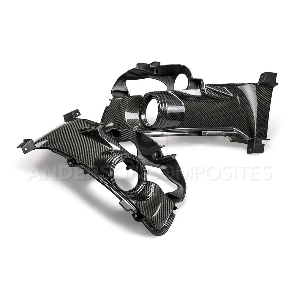 2015-2017 MUSTANG CARBON FIBER FOG LIGHT SURROUNDS