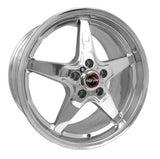 2005-2025 Mustang Race Star 92 Drag Star Polished Wheel 17x9.5