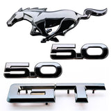 2015-2021 Mustang GT Black Out Emblem Package Ford Officially Licensed