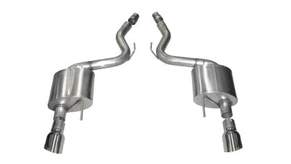 2015-2017 Mustang GT Corsa Sport Axle Back Polished Tips