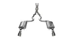 2015-2017 Mustang GT Corsa Sport Cat-Back Exhaust with Polished Tips Convertible