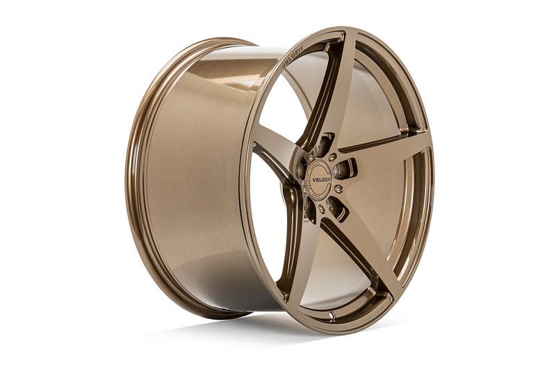 2005-2023 Mustang Velgen Classic5 V2 Gloss Bronze Wheel 20x9.5