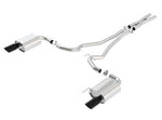 2015-2017 Mustang GT Borla S-Type 2.50-Inch Cat-Back Exhaust with Black Chrome Tips