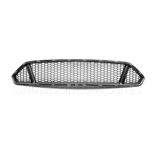 2018-2023 FORD MUSTANG TYPE-GT CARBON FIBER UPPER GRILLE