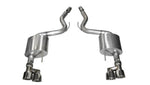 2015-2017 Mustang GT Corsa Sport Axle Back Polished Quad Tips Coupe