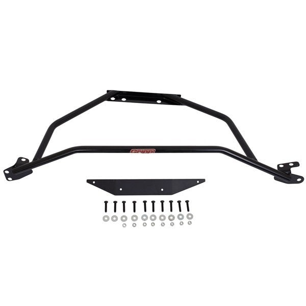 1994-2004 Mustang V6 GT BBK Tubular Strut Tower Brace - Black Powdercoat Finish