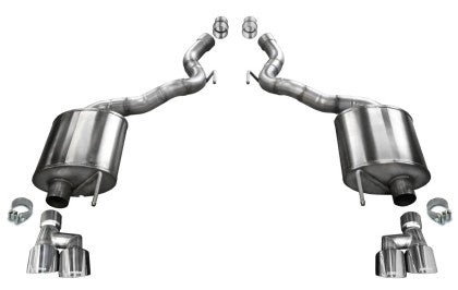 2018-2023 Mustang GT Convertible Corsa Sport Axle-Back Exhaust Non Active