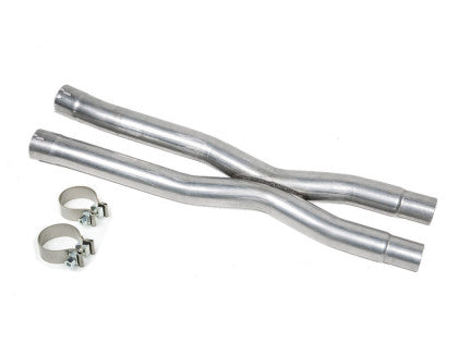 2015-2025 Mustang GT, Dark Horse Roush Cut and Clamp Resonator Delete X Pipe